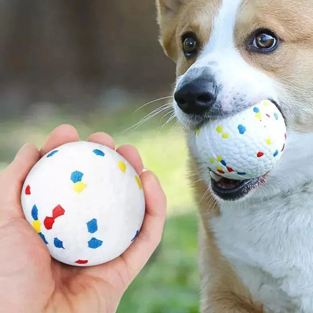 Dog Bite Resistant Ball Toy High Elastic Rebounding Pet Balls Anxiety Relief with Unique 3D Protrusions Chewing Pet Accessories Brodster Market