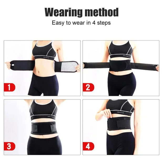 1PCS Back Brace for Lower Back Pain,Back Support Belts for Women & Men,Lumbar Protection,Self-Heating Therapy Belt for Sciatica Brodster Market