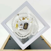 Muslim Prayer Beads Bracelet And Finger Counter Set Colour 99 Imitation Pearl Bracelets Resettable Finger Counter Ring Brodster Market