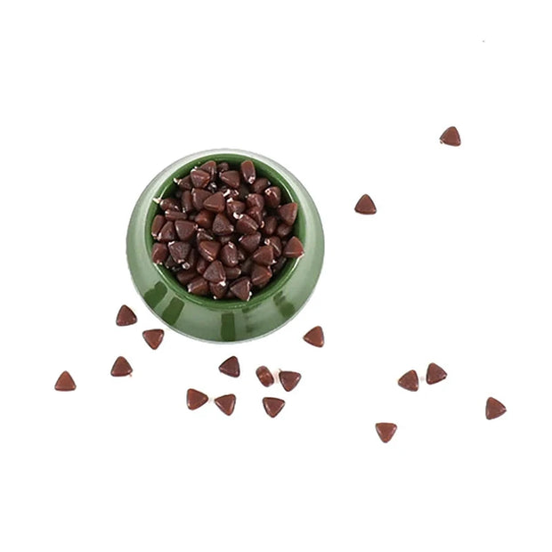1/12 Dollhouse Miniature Pet Dog Cat Food On Bowl Kitchen Garden Decor Meow Food Bowl Doll House Accessories Brodster Market