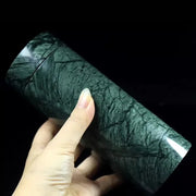 Natural Jade Medicine King Stone Water Cup Dark Green Magnetic Serpentine Insulation Cup Jade Tea Cup Brodster Market
