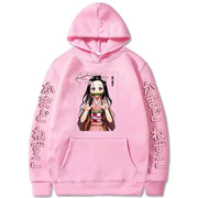 Autumn And Winter Popular Anime Kamado Nezuko Printed Hooded Hoodies For Women Coat Fashion Plus Size Clothing Brodster Market