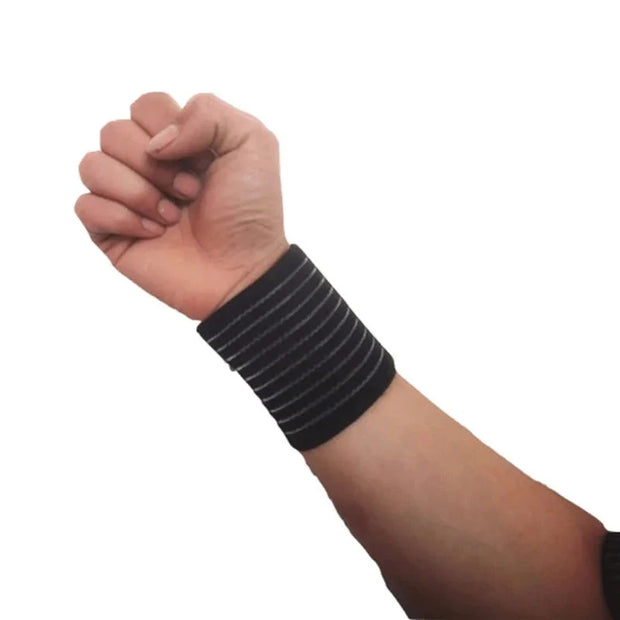 1pc Fitness Elastic Wrist Band Brace Strap Power Weight Lifting Hand Wrap Support Gym Training Bar Wristband Brodster Market