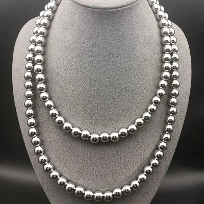 1M Chinese Style Steel Whip Bracelet Necklace Chain Prayer Beads Self Defense Waist Faith Buddha Men's EDC Gadgets Punk Jewelry Brodster Market