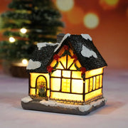 Christmas Houses Christmas Decoration With Lights Room Tabletop Supplies Festive Atmosphere Ornament Holiday Gift