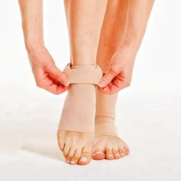 1Pc Elastic Gel Heel Pads Soft Light and Thin Heel Protective Sock Breathable Gel Padding Ankle Support Boots Skates Brodster Market