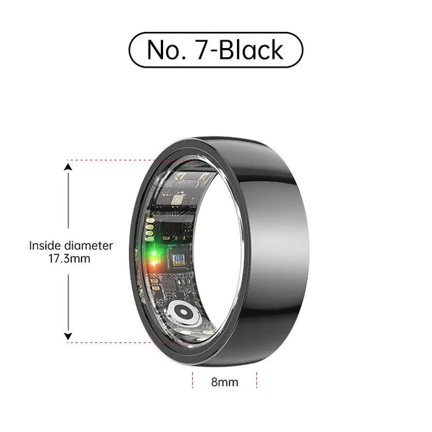 Smart Ring Bluetooth 5.1 Sleep Camera Remote Control Multiple Exercise Modes Wearable Fitness Ring Brodster Market