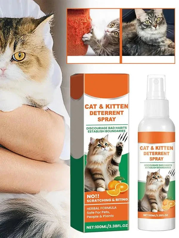 New Cat Repellent Spray No Scratch Spray For Cats Cat Training Spray Natural Cat Scratching Spray Keep Cats Out Training Tool Brodster Market