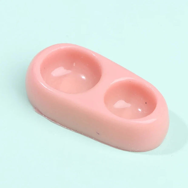 1/12 Dollhouse Miniature Pet Dog Cat Food with Bowl Kitchen Garden Decor Doll House Accessories Brodster Market