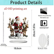 Christmas series of gifts Home desktop decoration 2D acrylic handicraft ornament
