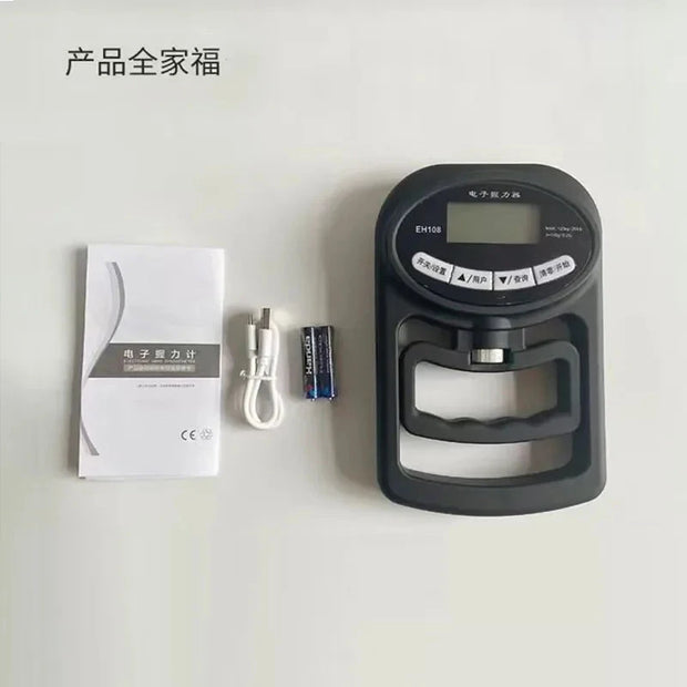 Grip Strength Tester Electronic Tester 396Lbs/180Kg Digital Dynamometer Grip Strength Meter USB LCD Screen Hand Grip Dynamometer Brodster Market