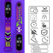 EVANGELION Smartwatch Anime Waterproof Bluetooth Sport Fitness Watch Wristwatches Pedometer Long Standby Multi-function Watches Brodster Market