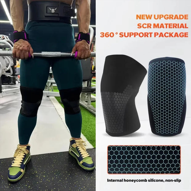 Crazyfox 2 Pack Knee Braces for Knee Pain, Knee Compression Sleeve for Men and Women, Knee Support for Meniscus Tear,Weightlift Brodster Market