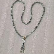 Titanium Steel Bracelet Necklace Chain Prayer Beads Self Defense Waist Faith Buddha Cross Pendant Mens Gadgets For Jewelry Gifts Brodster Market