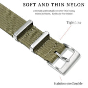 High Quality Nylon Watch Strap 18/20/22mm Brown Green Black Band for Military Casual Watchband Army Sport Bracelet Replace Belt Brodster Market