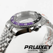 NH35 40mm Diver Waterproof For NH34 NH35 NH36 ETA2824 Movement Black Purple GMT Bezel Sapphire Glass Watch Case Glide Lock Clasp Brodster Market