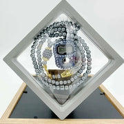 Muslim Prayer Beads Bracelet And Finger Counter Set Colour 99 Imitation Pearl Bracelets Resettable Finger Counter Ring Brodster Market