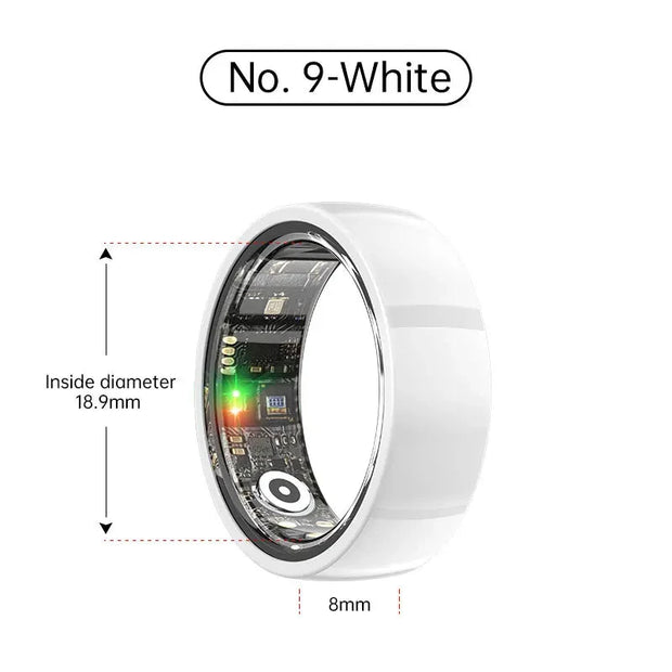Smart Ring Bluetooth 5.1 Sleep Camera Remote Control Multiple Exercise Modes Wearable Fitness Ring Brodster Market