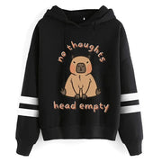 Kawaii Cartoon Capybara Hoodies Women/men Harajuku Fashion Graphic Streetwear Unisex Winter Warm Sweatshirts Hooded Female/male Brodster Market