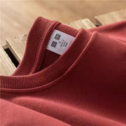 Women Men Autumn Cotton Pullover Sweatshirts O-neck Casual Loose Simple Solid Tops Harajuku Long Sleeve Multicolor Sweatshirts Brodster Market