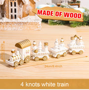 Christmas Train Merry Christmas Decorations For Home 2025 Cristmas Ornament Xmas Navidad Noel Gifts Happy New Year 2026 Gifts