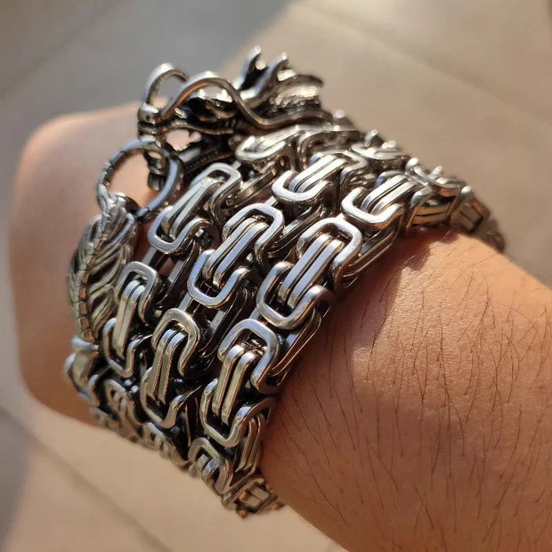 Dragon Head Pendants Bracelets EDC Self Defense Whip Titanium Steel Necklace Fashion Jewlery Waist Mens Gadgets For Cool Gifts Brodster Market