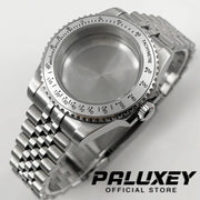 NH35 40mm Diver Waterproof For NH34 NH35 NH36 ETA2824 Movement Black Purple GMT Bezel Sapphire Glass Watch Case Glide Lock Clasp Brodster Market