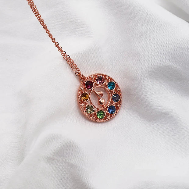 Doremi Magical DoReMi necklace pendant sweater chain anime cartoon accessories peripheral Brodster Market