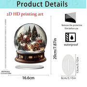 Christmas series of gifts Home desktop decoration 2D acrylic handicraft ornament