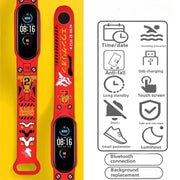 EVANGELION Smartwatch Anime Waterproof Bluetooth Sport Fitness Watch Wristwatches Pedometer Long Standby Multi-function Watches Brodster Market
