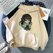Tokito Hoodies Women Japanese Anime Hood Women 90s Sweater Casual Sweatshirts for Women Winter Fleece Harajuku Street Hoody Brodster Market