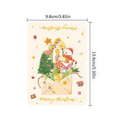 Christmas Card, Set of 30 Holiday Greeting Cards for Business Gifts, Customer Appreciation, and Family Festive Wishesf
