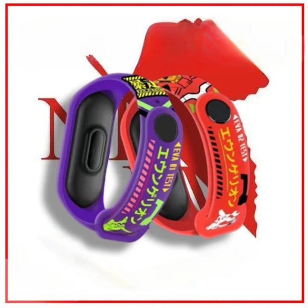 EVANGELION Smartwatch Anime Waterproof Bluetooth Sport Fitness Watch Wristwatches Pedometer Long Standby Multi-function Watches Brodster Market