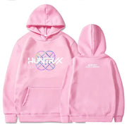 KPop Demon Hunters Huntrix Logo Hoodie Women Men Clothing Loose Fleece Movie Printing 2025 Pullovers Graphic Hoodies Female Top Brodster Market