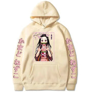 Autumn And Winter Popular Anime Kamado Nezuko Printed Hooded Hoodies For Women Coat Fashion Plus Size Clothing Brodster Market